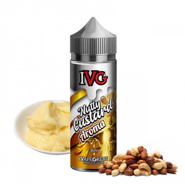 IVG Nutty Custard Shake and Vape 120ml 1