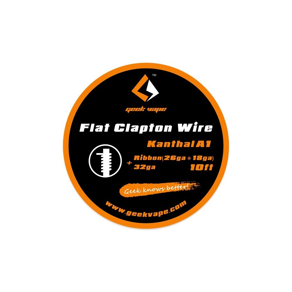 Geekvape Flat Clapton Kanthal A1 wire 1