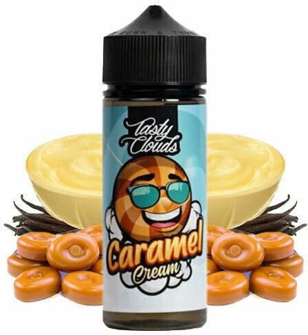 Tasty Clouds Caramel Cream 24/120ml