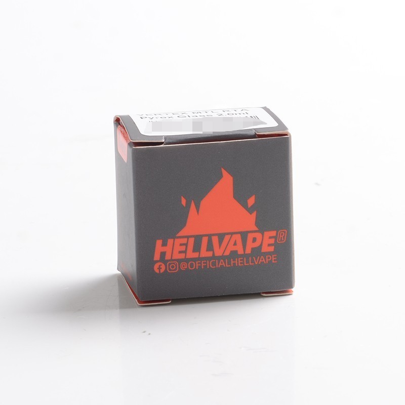 Hellvape - Vertex MTL RTA Pyrex Glass 3.5ml 2