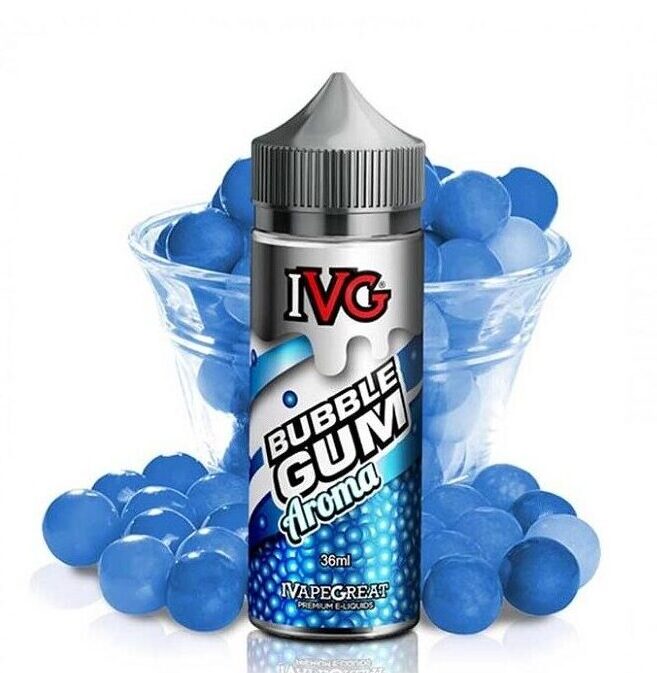 IVG Bubble-Gum Flavor Shots 120ml 1
