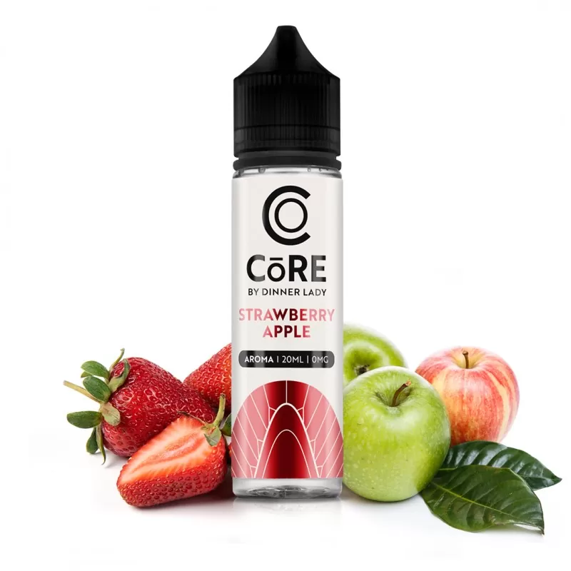 Dinner Lady Core Flavour Shot Strawberry Apple 60ml 1