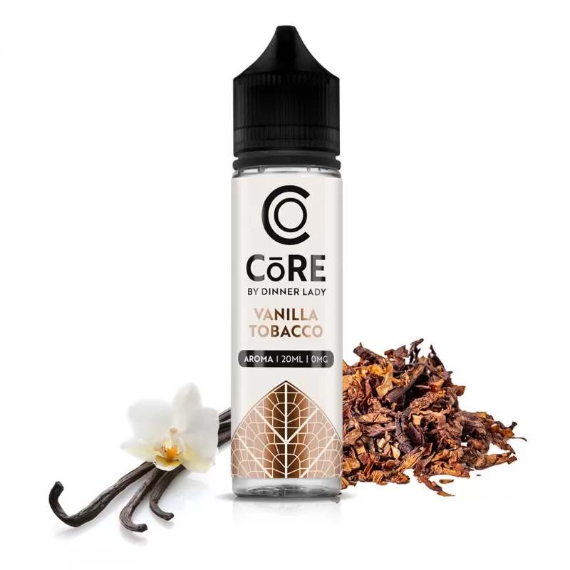 Dinner Lady Core Flavour Shot Vanilla Tobacco 60ml 1