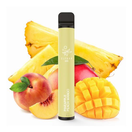 Elf Bar 600 Disposable Pineapple Peach Mango 20mg 2ml 1