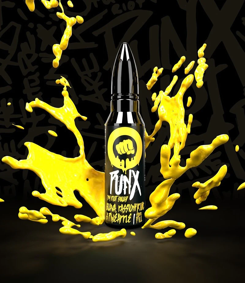 Riot Punx – Guava, Passion Fruit and Pineapple 20ml/60ml 2