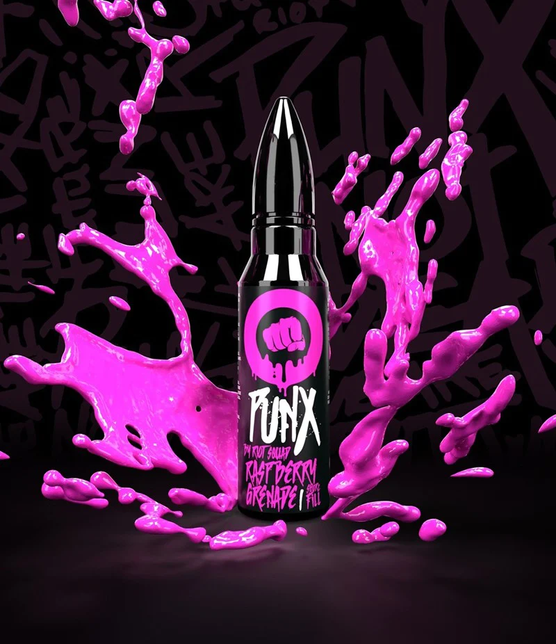 Riot Punx – Raspberry Grenade 20ml/60ml 2