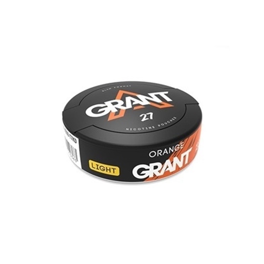 Grant Nicotine Pouches Orange Light 16mg/g 1