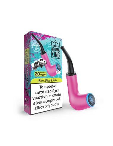 Aroma King - Hipster Pipe Blue Razz Cherry 700 Puffs 20mg 1