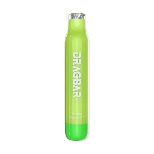 VooPoo Dragbar Disposable – Green Apple Ice 600 2ml 20mg 1