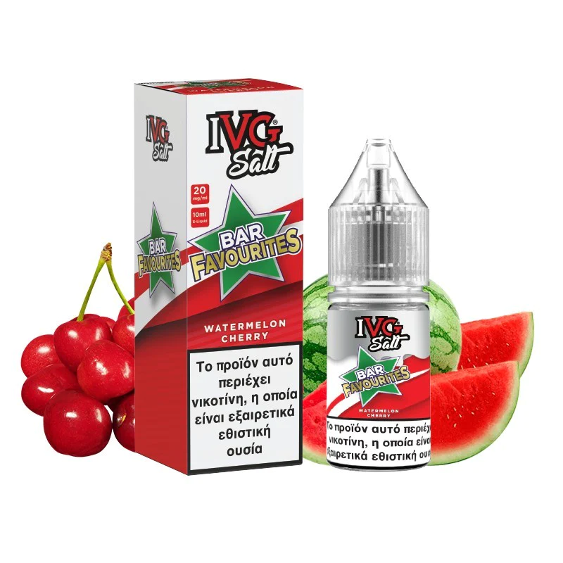 IVG Salt - Watermelon Cherry 10ml - 20mg 1