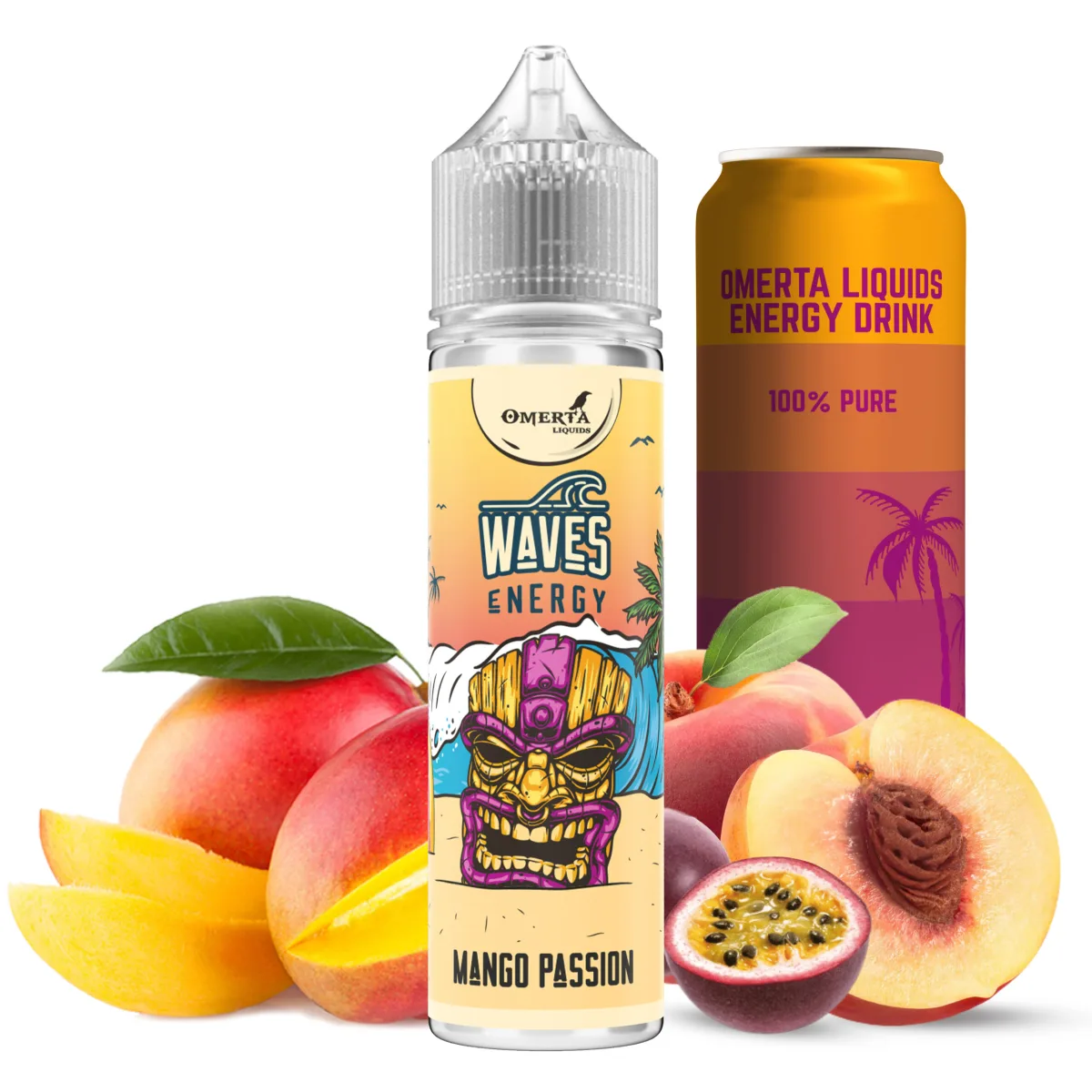 WAVES ENERGY MANGO PASSION 60ML 1