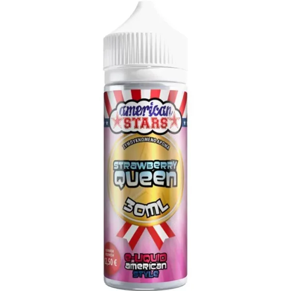 American Stars Strawberry Queen 30ml/120ml (Φράουλα) (Flavour Shots)