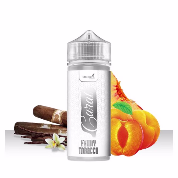 Carat by Omerta Liquids – Fruity Tobacco 20ml/120ml (Καπνός Πούρου, Βανίλια, Ροδάκινο & Βερίκοκο)