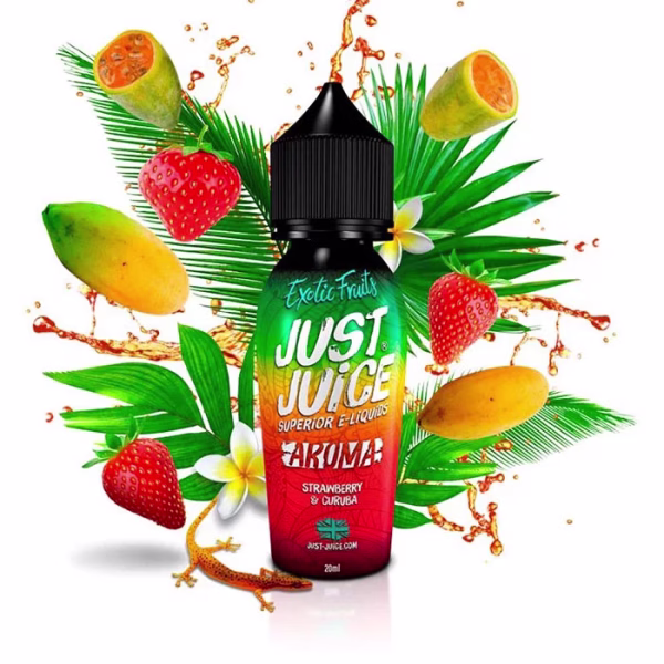Just Juice Strawberry & Curuba 12ml/60ml (Φράουλα & Κουρούμπα)