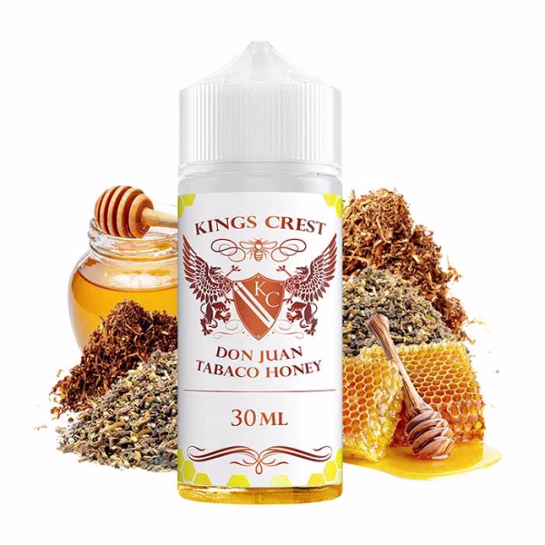 Kings Crest Don Juan Tabaco Honey 30ml/120ml (Καπνός & Μέλι)
