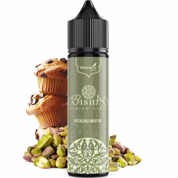 Omerta Liquids – Bisha Premium Pistachio Muffin 10ml/60ml