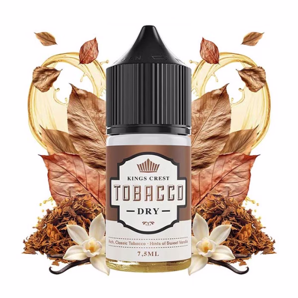 Kings Crest Tobacco Dry 7.5ml/30ml (Ξηρός Καπνός & Βανίλια) (Flavour Shots)
