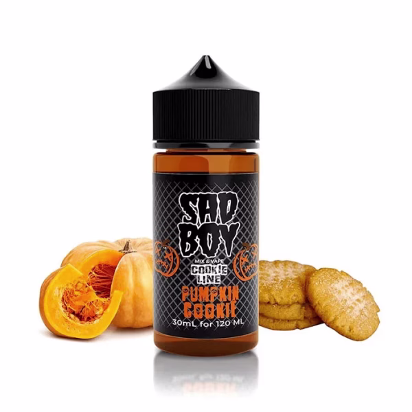 Sad Boy – Pumpkin Cookie 30ml/120ml (Μπισκότα, Κολοκύθα & Κανέλα) (Flavour Shots)