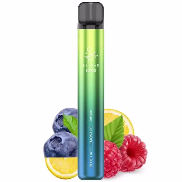 Elf Bar EB 600V2 Blue Razz Lemonade (Ανάμεικτα Μούρα & Λεμόνι) 20mg 2ml (Disposable)