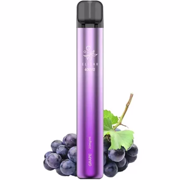 Elf Bar EB 600V2 Grape (Σταφύλι) 20mg 2ml (Disposable)