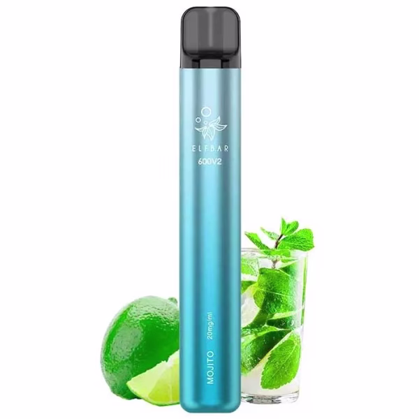 Elf Bar EB 600V2 Mojito (Μοχίτο) 20mg 2ml (Disposable)