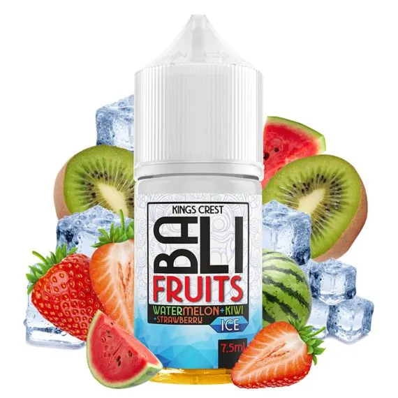 Kings Crest Bali Fruits Ice Watermelon Kiwi Strawberry 7.5ml/30ml Flavorshot