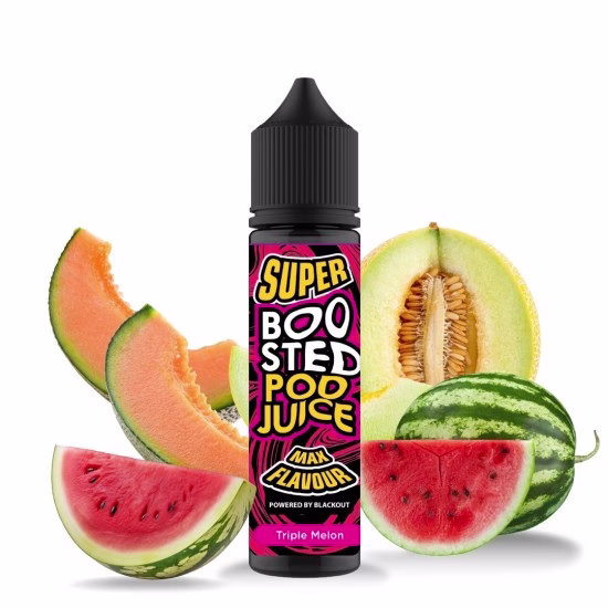 Blackout Super Boosted Pod Juice Triple Melon 6ml / 60ml