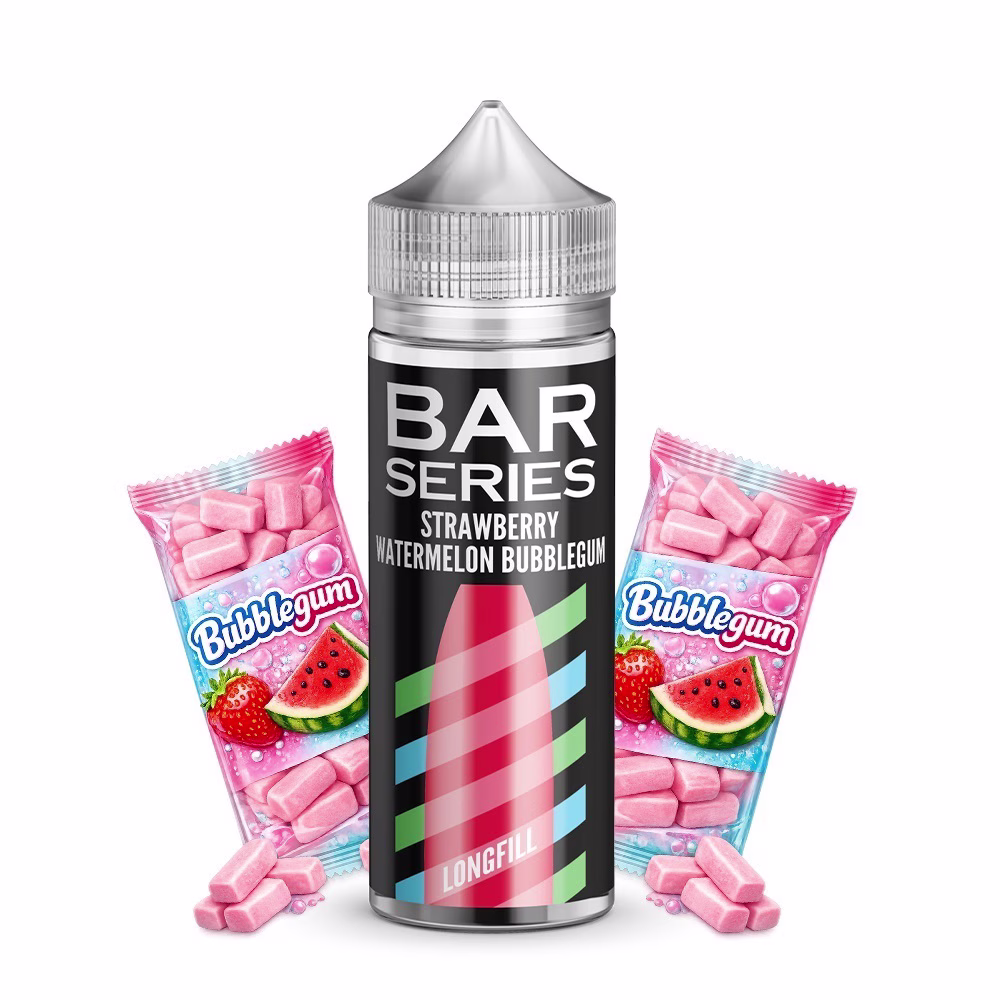 bar-series-strawberry-watermelon-bubblegum-flavor-shot-120ml Bar Series - Strawberry Watermelon Bubblegum - Flavor Shot 10/120ml 1