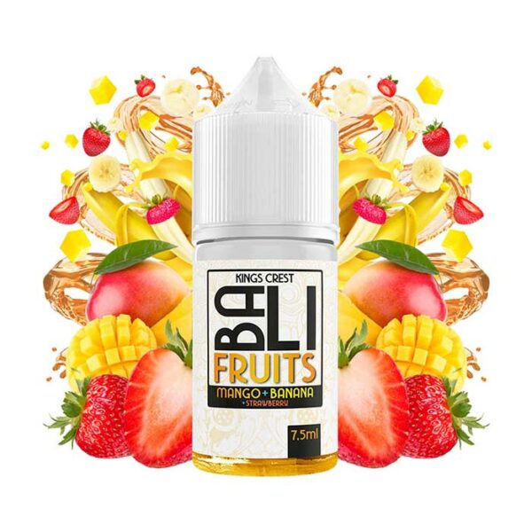 Kings Crest Bali Fruits Mango Banana Strawberry 7.5ml/30ml (Μάνγκο, Μπανάνα & Φράουλα) (Flavour Shots)