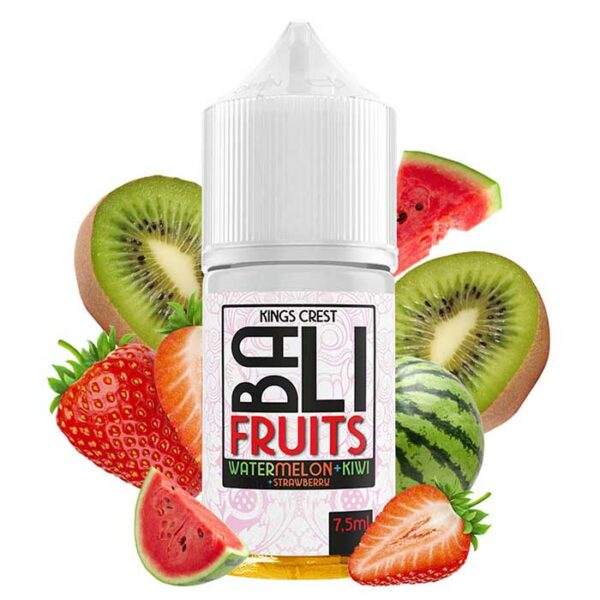 Kings Crest Bali Fruits Watermelon Kiwi Strawberry 7.5ml/30ml (Καρπούζι, Ακτινίδιο & Φράουλα) (Flavour Shots)