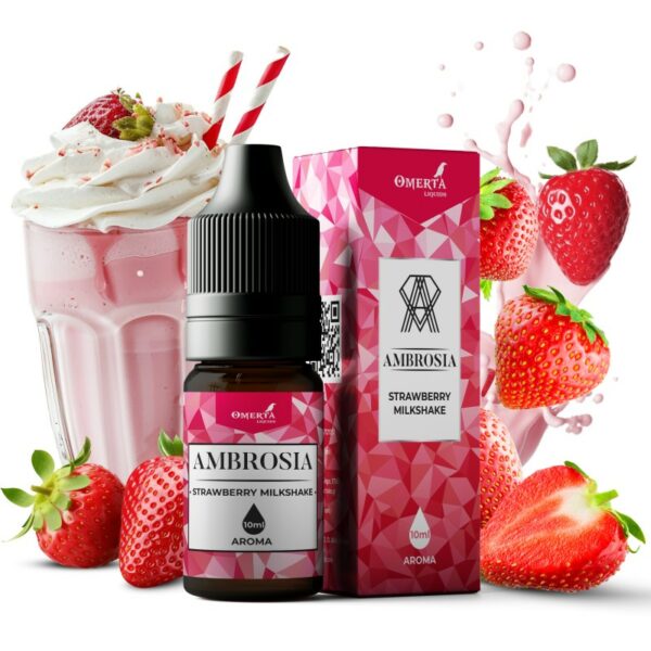 AMBROSIA STRAWBERRY MILKSHAKE AROMA 10ML