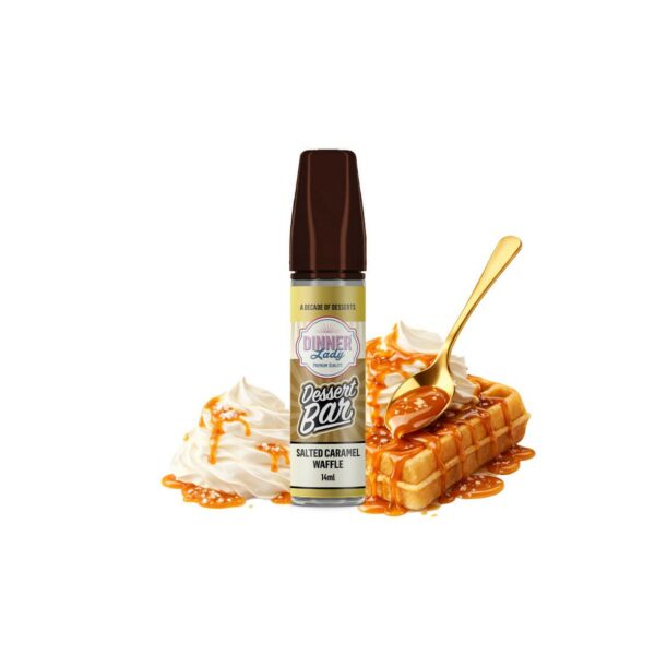 Dinner Lady Dessert Bar Salted Caramel Waffle Flavour Shot 14/60ml