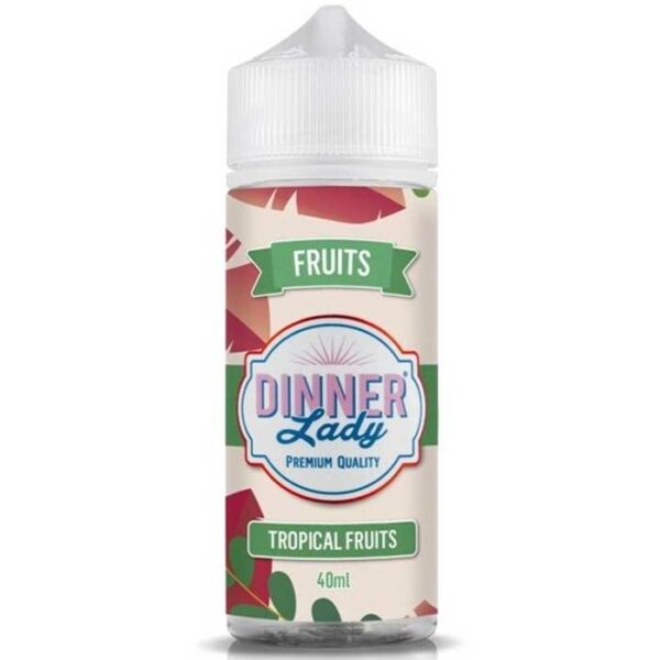 Dinner Lady Tropical Fruits 40ml/120ml (Κρέμα, Ανανάς & Γκουάβα)