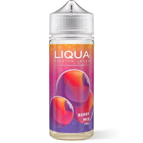 Liqua Berry Mix 24ml/120ml (Κεράσι, Φράουλα, Σταφύλι & Εσπεριδοειδή)
