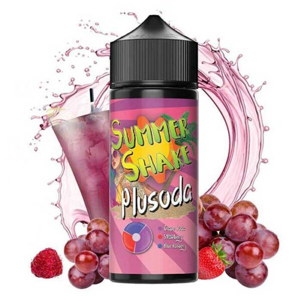 Mad Juice Plusoda 30ml/120ml (Κοκτέιλ, Βατόμουρο, Φράουλα & Σταφύλι) (Flavour Shots)