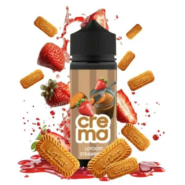 Blackout Crema Lotoos Strawberry 24ml/120ml (Μπισκότο & Φράουλα) (Flavour Shots)