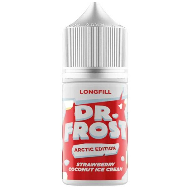 Dr Frost Arctic Edition Strawberry Coconut Ice Cream 6ml/30ml (Φράουλα, Καρύδα, Παγωτό & Μενθόλη) (Flavour Shots)