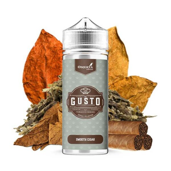 Gusto Smooth Cigar 20ml/120ml (Πούρο Κούβας) (Flavour Shots)