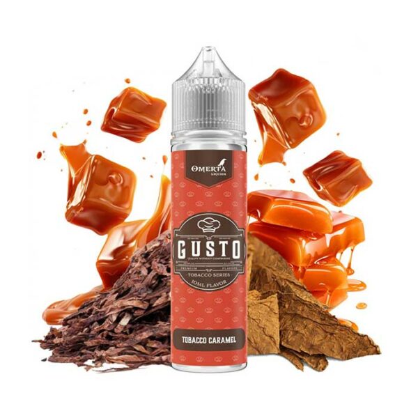 Gusto Tobacco Caramel 10ml/60ml (Καπνός, Καραμέλα) (Flavour Shots)
