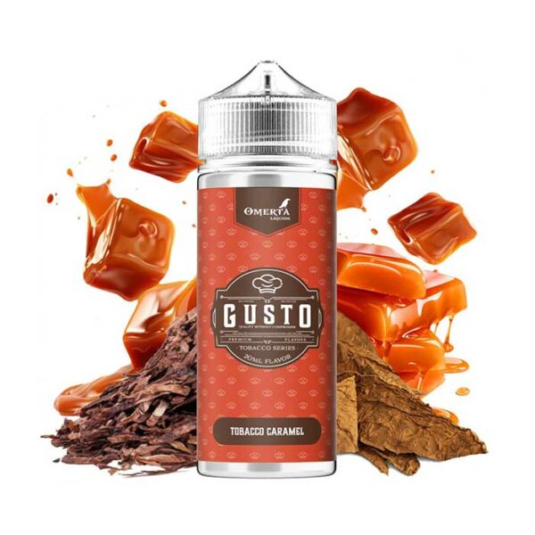 Gusto Tobacco Caramel 20ml/120ml (Καπνός, Καραμέλα) (Flavour Shots)