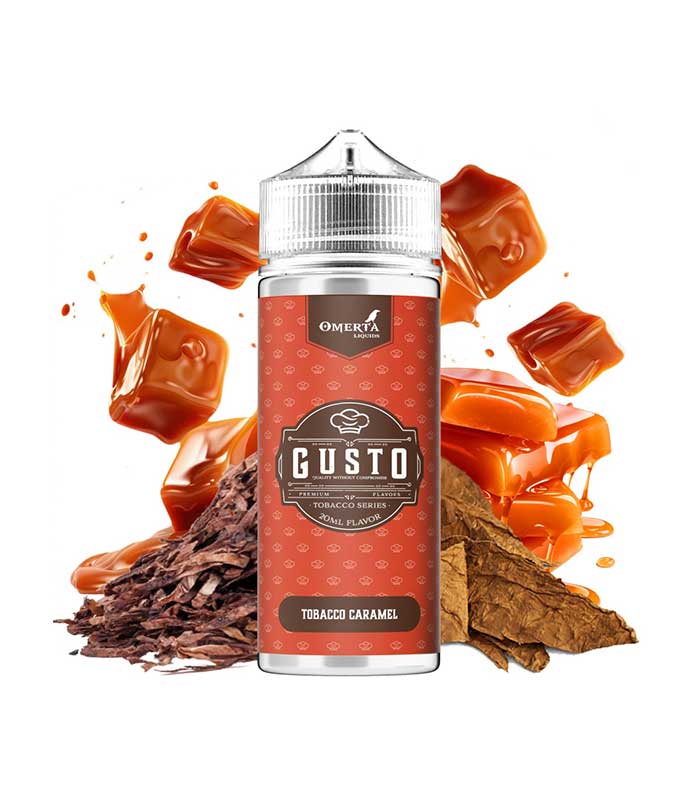 gusto-tobacco-caramel-20ml-120ml-kapnos-karamela-flavour-shots Gusto Tobacco Caramel 20ml/120ml (Καπνός, Καραμέλα) (Flavour Shots) - Image 1