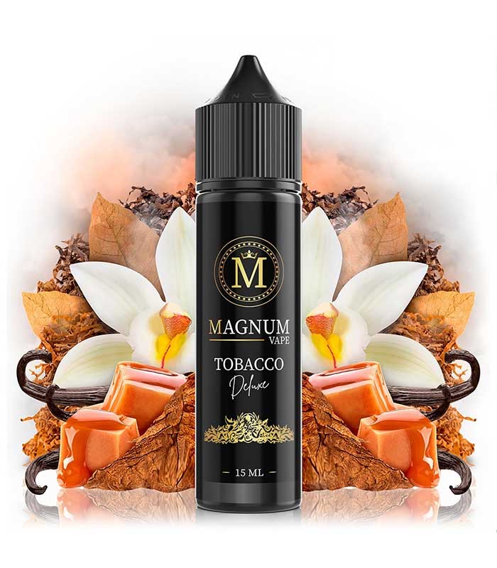 magnum-tobacco-deluxe-15ml-60ml-kapnos-virtzinia-vanilia-karamela-flavour-shots Magnum Tobacco Deluxe 15ml/60ml (Καπνός Βιρτζίνια, Βανίλια & Καραμέλα) (Flavour Shots) - Image 1