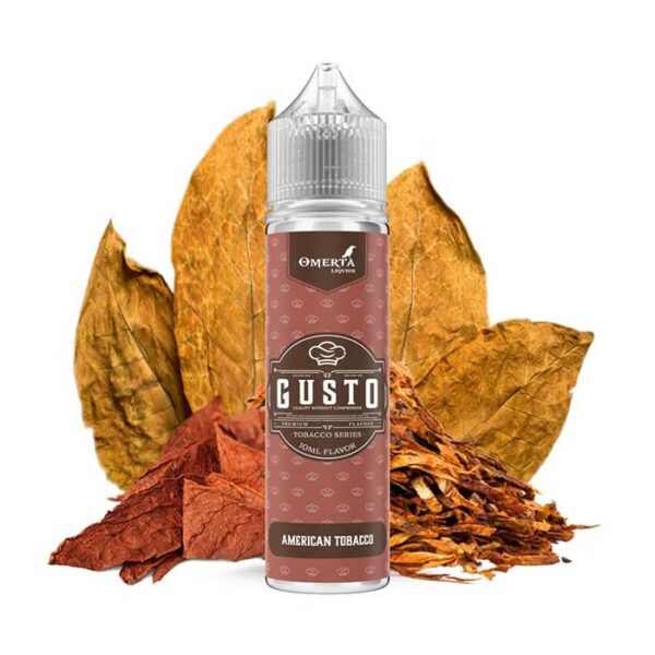 Omerta Gusto American Tobacco 10ml/60ml (Καπνός) (Flavour Shots)