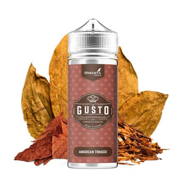 Omerta Gusto – American Tobacco 20ml/120ml (Καπνός) (Flavour Shots)