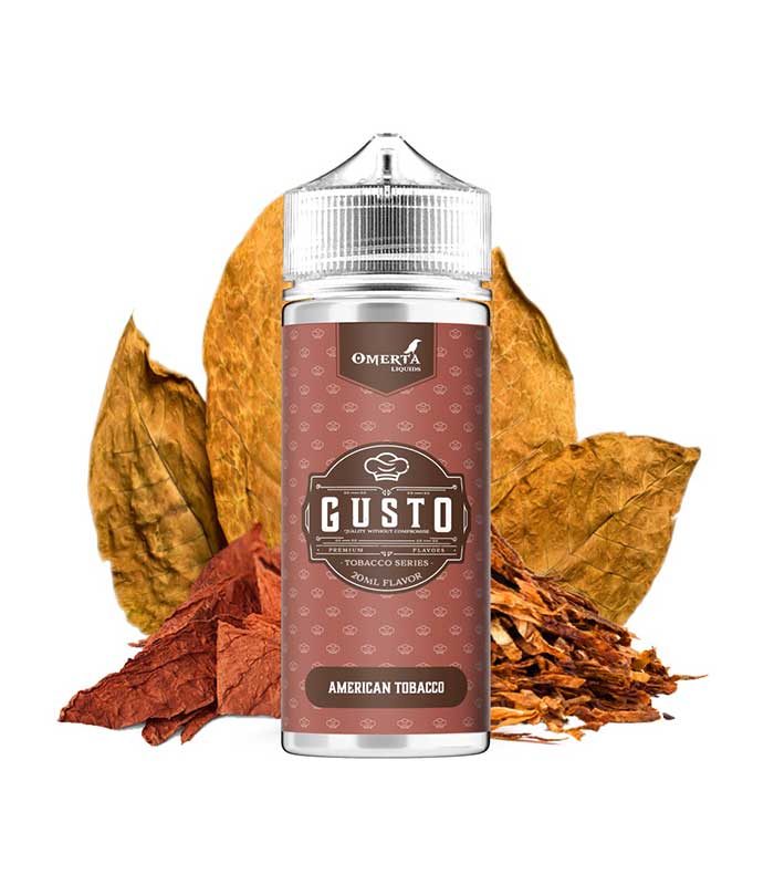omerta-gusto-american-tobacco-20ml-120ml-kapnos-flavour-shots Omerta Gusto – American Tobacco 20ml/120ml (Καπνός) (Flavour Shots) - Image 1