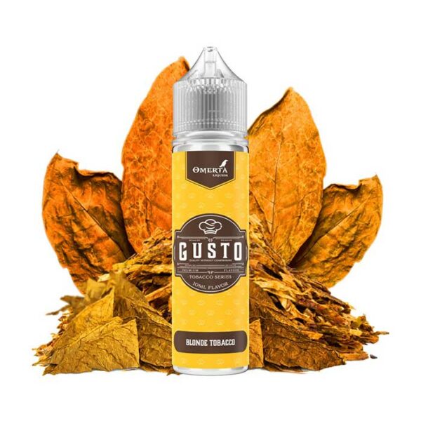 Omerta Gusto – Blonde Tobacco 10ml/60ml (Καπνός Βιρτζίνια) (Flavour Shots)