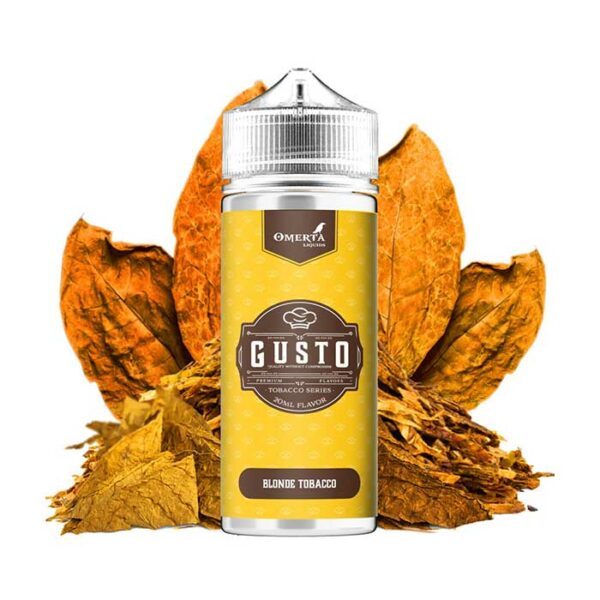 Omerta Gusto – Blonde Tobacco 20ml/120ml (Καπνός Βιρτζίνια) (Flavour Shots)