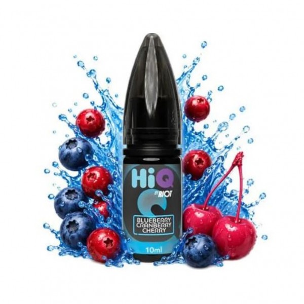 Blueberry Cranberry Cherry HiQ by Riot Nicotine Salts 20mg 10ml