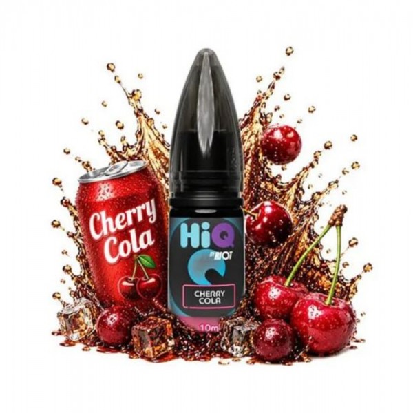Cherry Cola HiQ by Riot Nicotine Salts 20mg 10ml