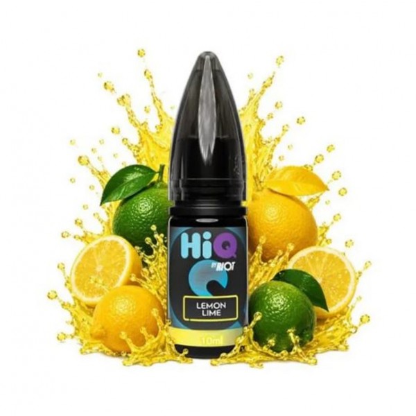 Lemon Lime HiQ by Riot Nicotine Salts 20mg 10ml